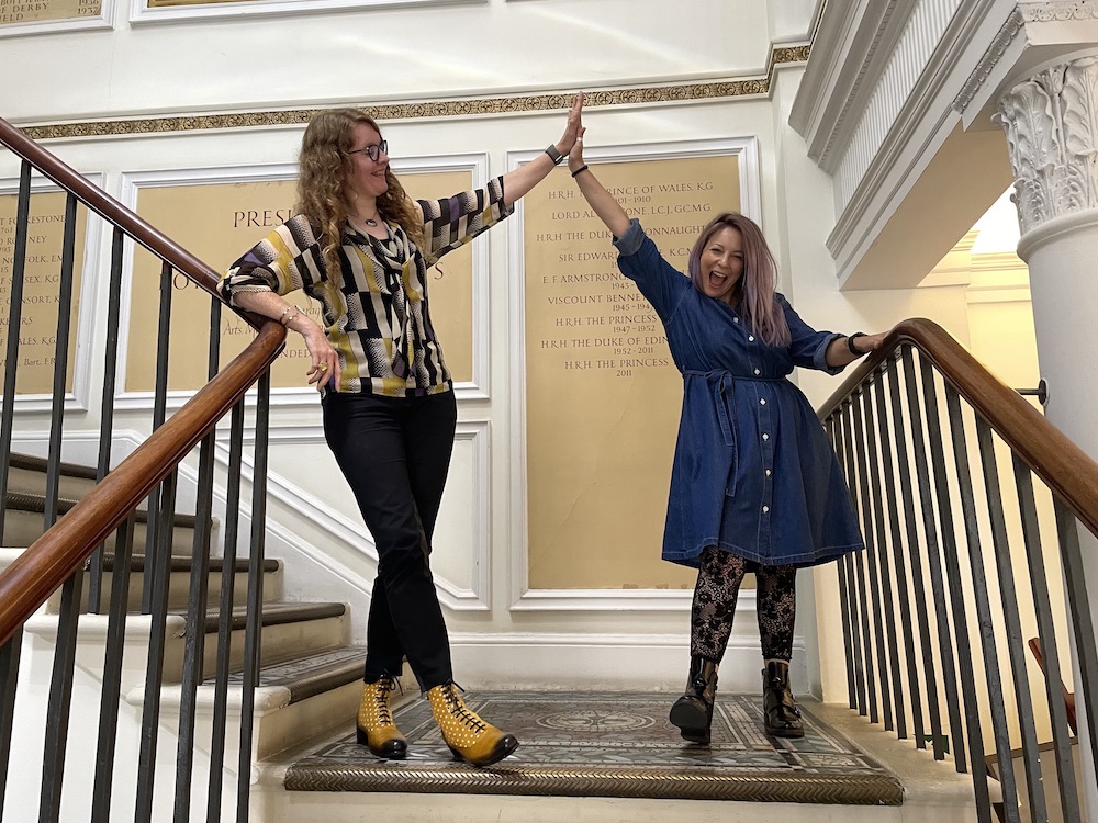 Susan and Beatrice at the RSA (2023)